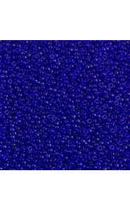 Miyuki rocailles Perlen 15/0 - Transparent cobalt 15-151
